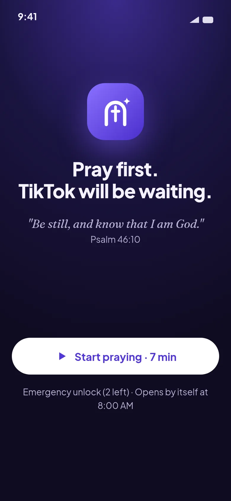Shield over TikTok: Pray first. TikTok will be waiting.